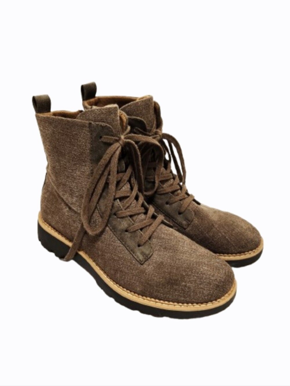 Eurosoft Blaike Lace Up Ankle Boots Women's Size 8 Brown Combat Hiking Boots